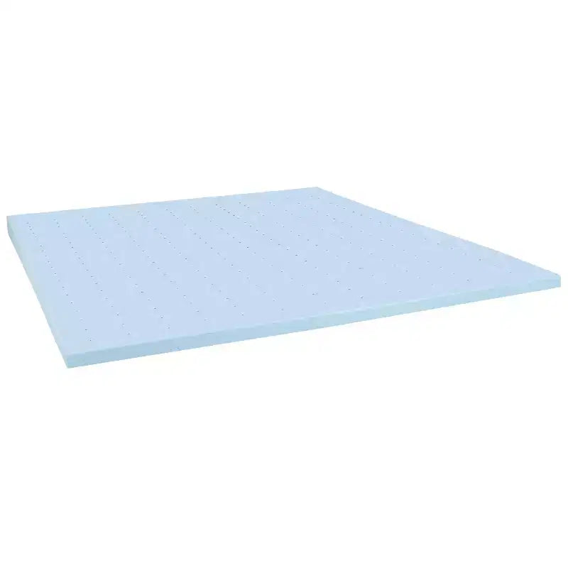 Ensemble Flash Furniture Capri Matelas à ressorts ensachés en mousse certifiée CertiPUR-US de 25 cm et surmatelas en mousse à mémoire de forme gel de 5 cm pour un sommeil confortable