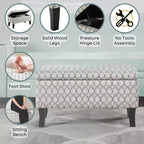 Pouf de rangement Designs4Comfort Winslow - Breighton Home