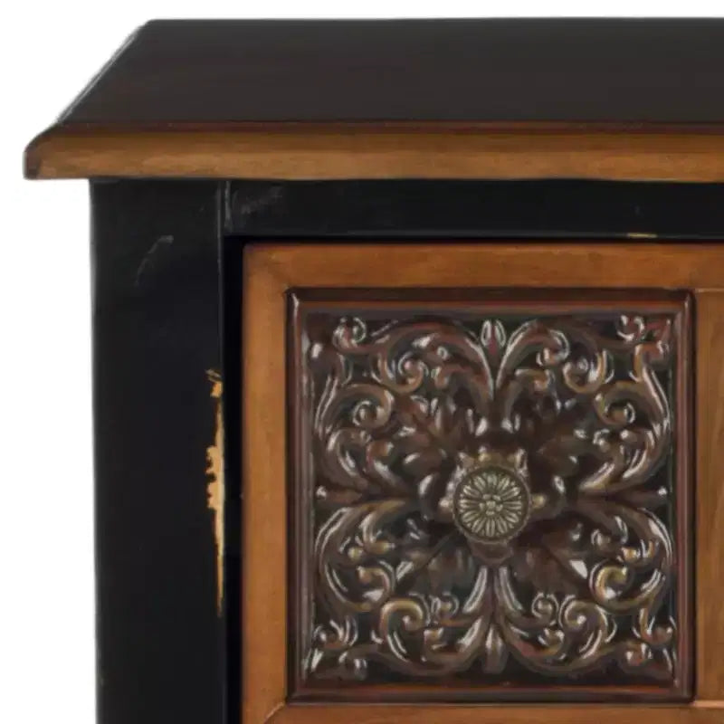 Commode d'appoint Kenneth - AMH4052A - Marron foncé - Safavieh Couture