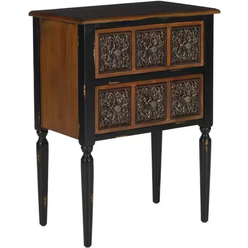 Commode d'appoint Kenneth - AMH4052A - Marron foncé - Safavieh Couture