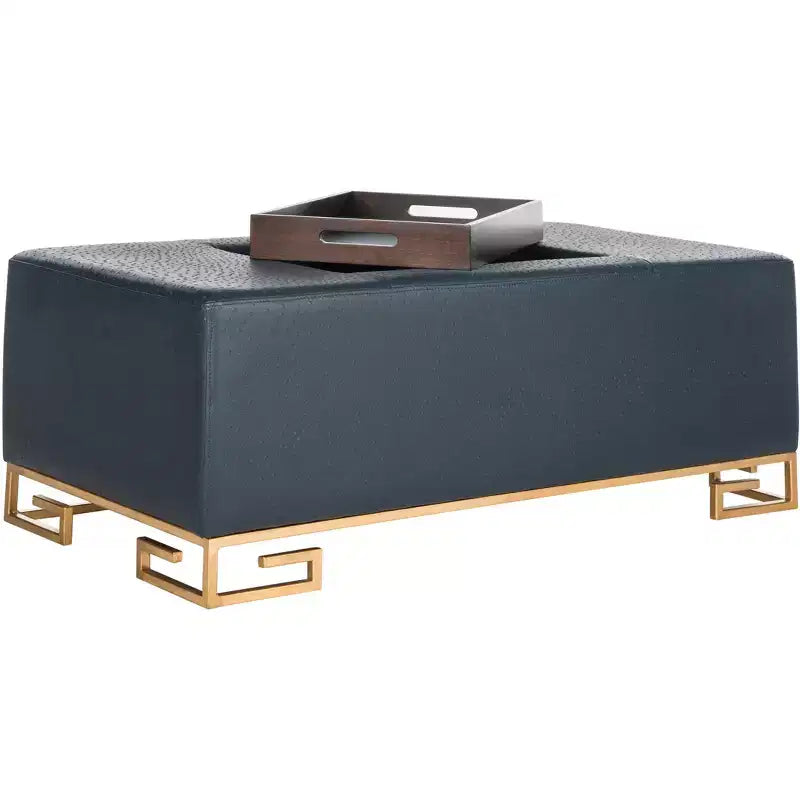Plateau/Table Basse Julian Faux Autruche - Safavieh