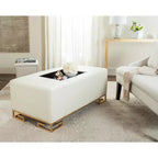 Plateau/Table Basse Julian Faux Autruche - Safavieh
