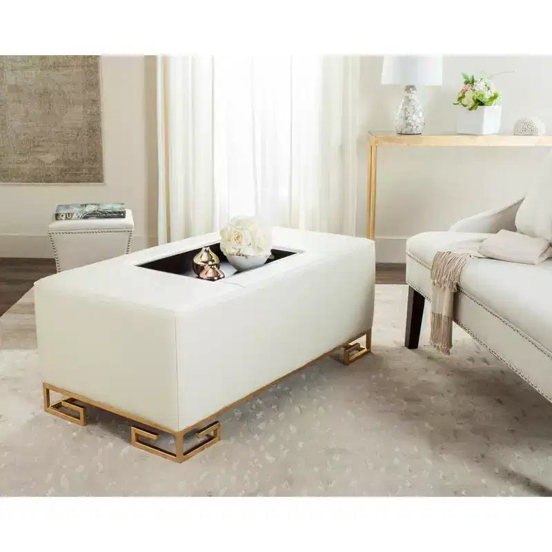 Plateau/Table Basse Julian Faux Autruche - Safavieh