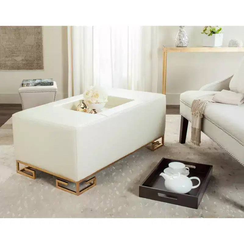 Plateau/Table Basse Julian Faux Autruche - Safavieh