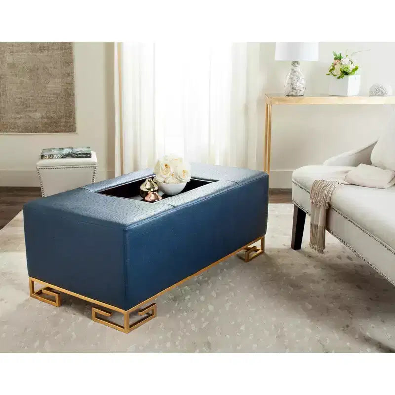 Plateau/Table Basse Julian Faux Autruche - Safavieh