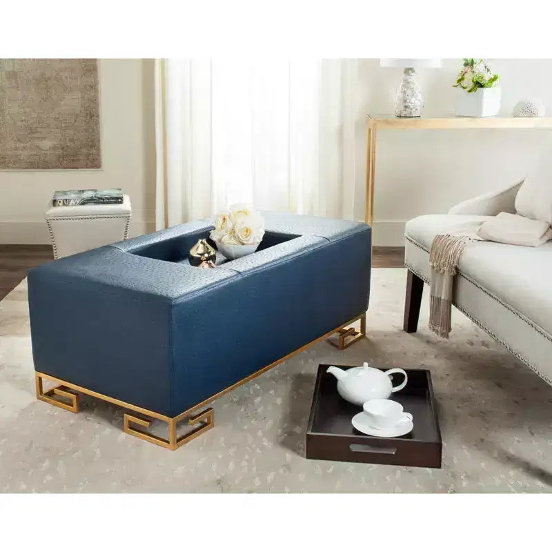 Plateau/Table Basse Julian Faux Autruche - Safavieh