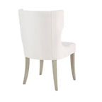 Chaise de salle à manger capitonnée Madison Park Troy à dossier ailé