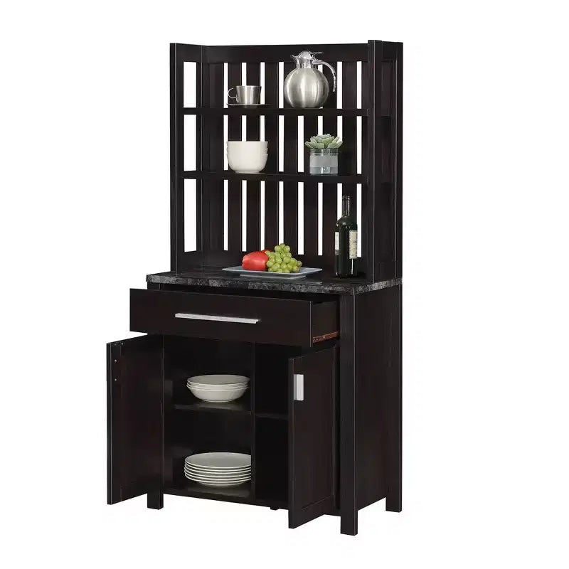 Bar à vin Sawyer avec armoire - Breighton Home