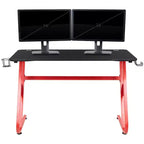Bureau gaming ergonomique Flash Furniture avec porte-gobelet et crochet pour casque