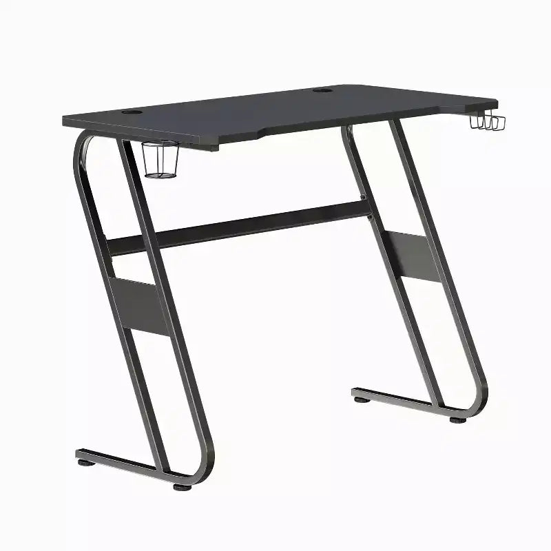 Bureau gaming ergonomique Flash Furniture avec porte-gobelet et crochet pour casque