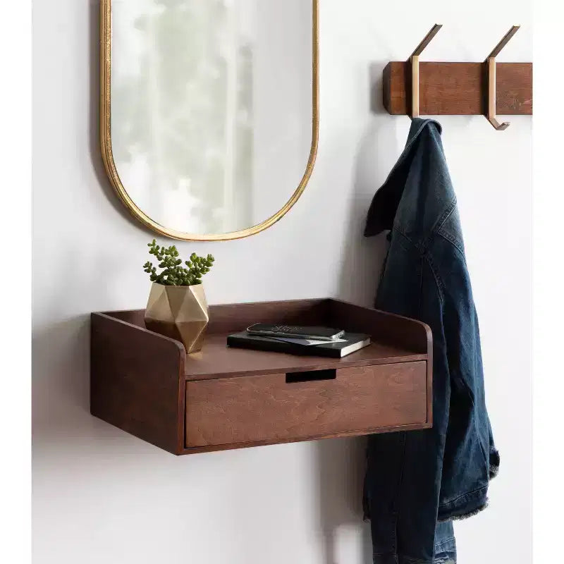 Table d'appoint murale Kitt 18 x 12 x 6,5 - Kate & Laurel All Things Decor
