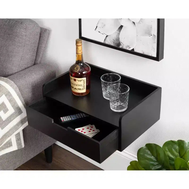 Table d'appoint murale Kitt 18 x 12 x 6,5 - Kate & Laurel All Things Decor