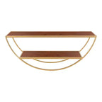 Étagère Murale Demi-Cercle Tancill 26 x 11 - Kate & Laurel All Things Decor