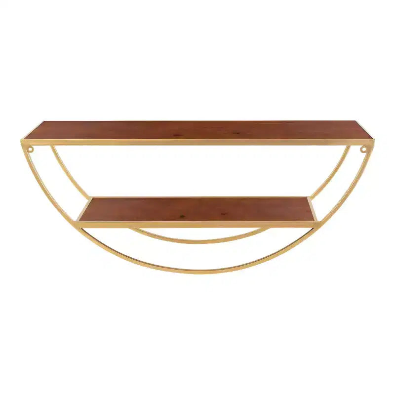 Étagère Murale Demi-Cercle Tancill 26 x 11 - Kate & Laurel All Things Decor