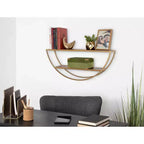Étagère Murale Demi-Cercle Tancill 26 x 11 - Kate & Laurel All Things Decor