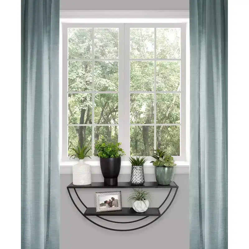 Étagère Murale Demi-Cercle Tancill 26 x 11 - Kate & Laurel All Things Decor