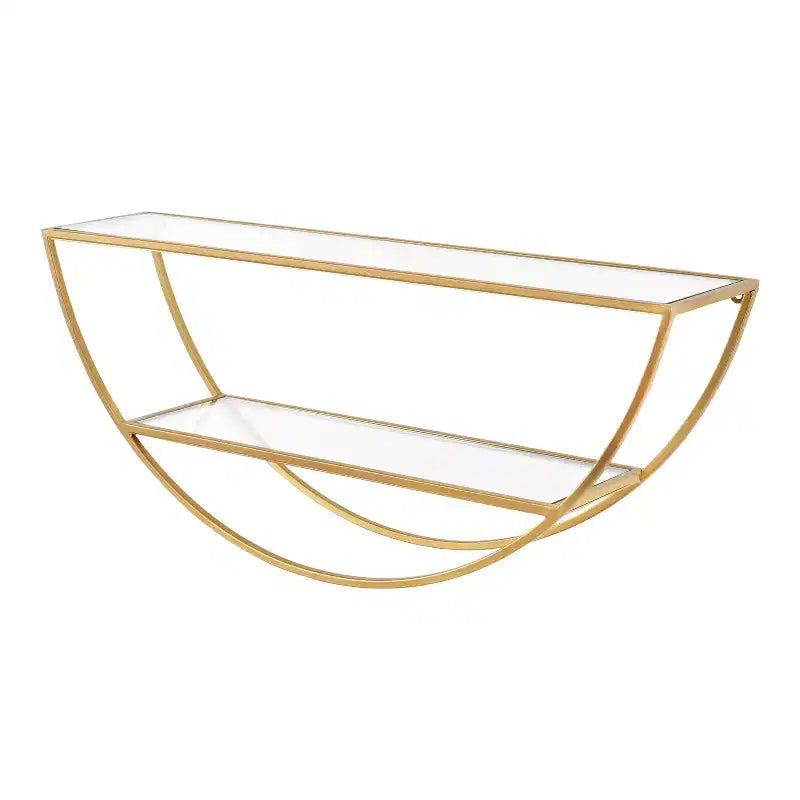 Étagère Murale Demi-Cercle Tancill 26 x 11 - Kate & Laurel All Things Decor