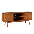 Solid Wood Mid-Century Modern TV Stand for TVs up to 65 - Saracina Home