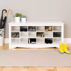 Banc à chaussures 18 paires - Prepac