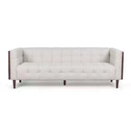 Mclarnan Contemporary Tufted 3 Seater Sofa - Christopher Knight Home