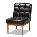 Chaise de salle à manger Sanford en bois - Baxton Studio
