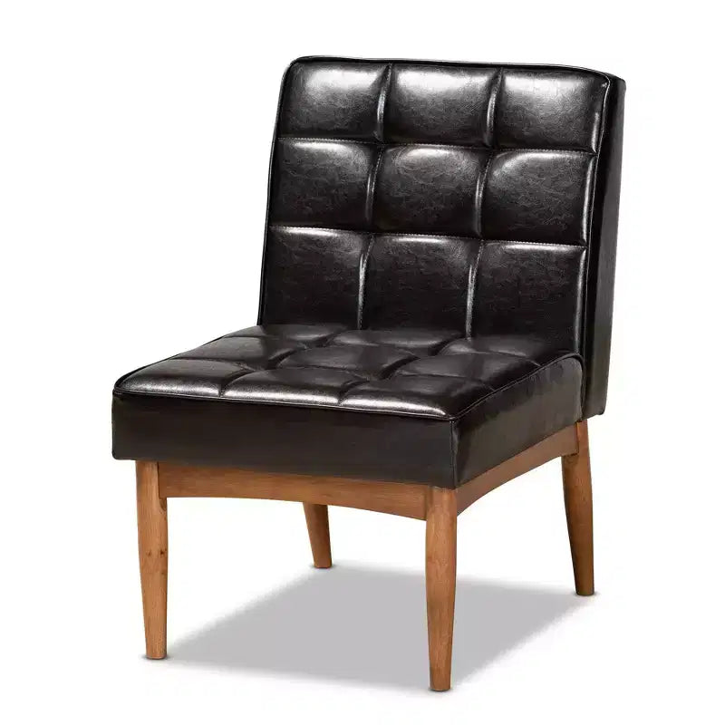 Chaise de salle à manger Sanford en bois - Baxton Studio