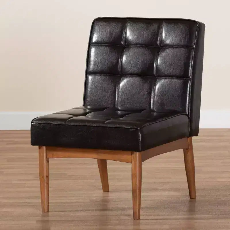 Chaise de salle à manger Sanford en bois - Baxton Studio