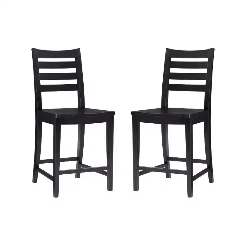 Set of 2 Flynn Counter Height Barstools - Linon