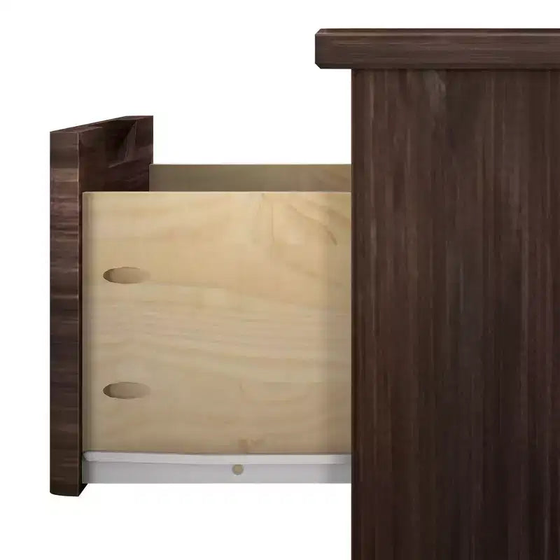 Table de chevet Max & Lily, tables d'appoint de chevet en bois massif avec tiroir de rangement pour chambre à coucher