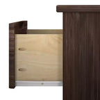 Table de chevet Max & Lily, tables d'appoint de chevet en bois massif avec tiroir de rangement pour chambre à coucher