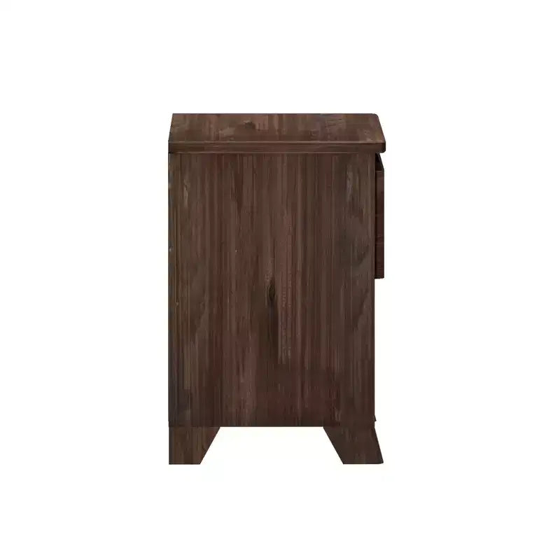 Table de chevet Max & Lily, tables d'appoint de chevet en bois massif avec tiroir de rangement pour chambre à coucher