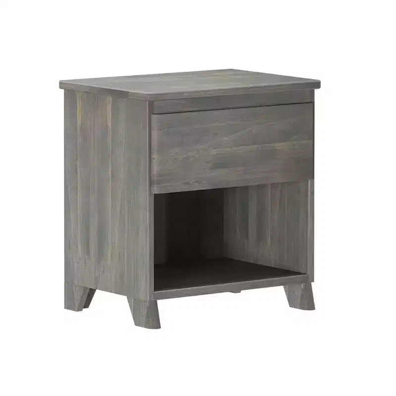 Table de chevet Max & Lily, tables d'appoint de chevet en bois massif avec tiroir de rangement pour chambre à coucher