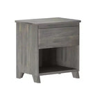 Table de chevet Max & Lily, tables d'appoint de chevet en bois massif avec tiroir de rangement pour chambre à coucher