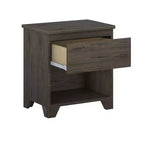Table de chevet Max & Lily, tables d'appoint de chevet en bois massif avec tiroir de rangement pour chambre à coucher
