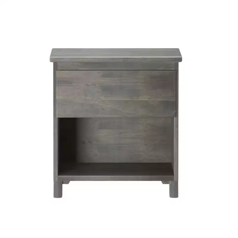 Table de chevet Max & Lily, tables d'appoint de chevet en bois massif avec tiroir de rangement pour chambre à coucher