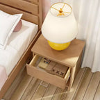 Table de chevet Max & Lily, tables d'appoint de chevet en bois massif avec tiroir de rangement pour chambre à coucher