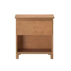 Table de chevet Max & Lily, tables d'appoint de chevet en bois massif avec tiroir de rangement pour chambre à coucher