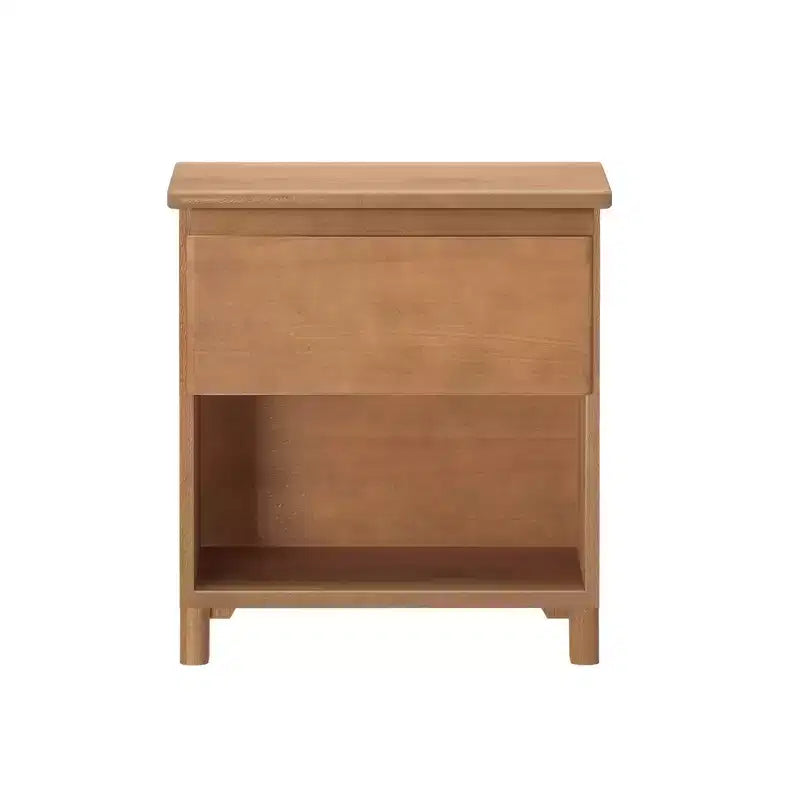 Table de chevet Max & Lily, tables d'appoint de chevet en bois massif avec tiroir de rangement pour chambre à coucher