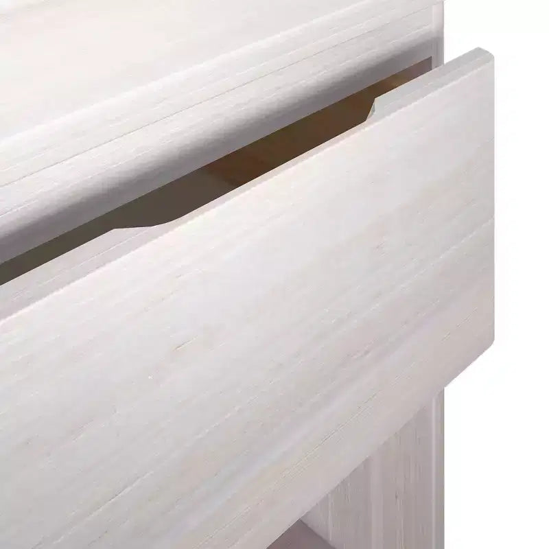 Table de chevet Max & Lily, tables d'appoint de chevet en bois massif avec tiroir de rangement pour chambre à coucher