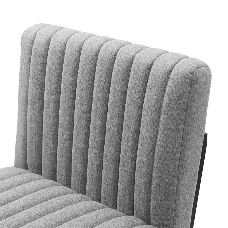 Tabouret de bar à hauteur de comptoir en tissu touffeté Indulge Channel - Modway