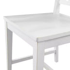 Lot de 2 chaises de salle à manger sans accoudoirs Vienna Wood - Alaterre Furniture