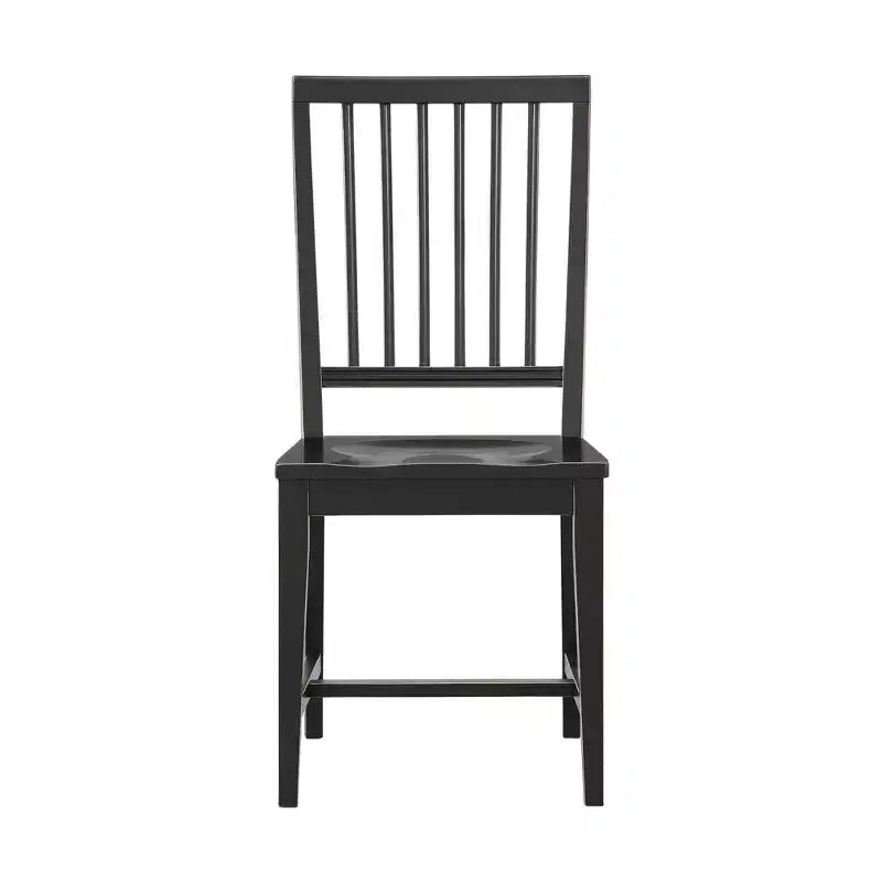Lot de 2 chaises de salle à manger sans accoudoirs Vienna Wood - Alaterre Furniture