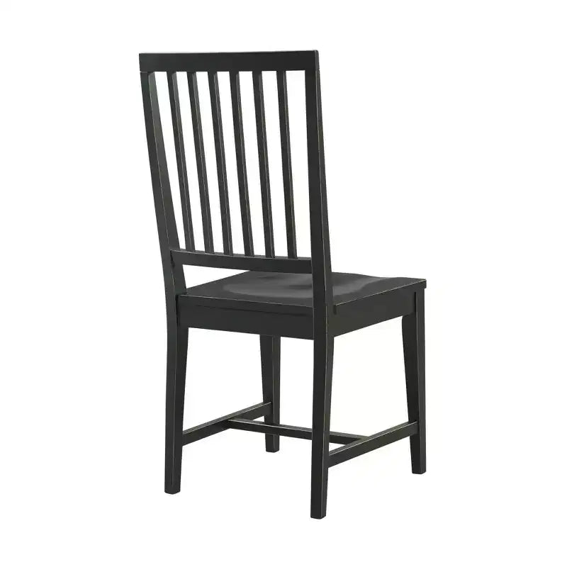 Lot de 2 chaises de salle à manger sans accoudoirs Vienna Wood - Alaterre Furniture
