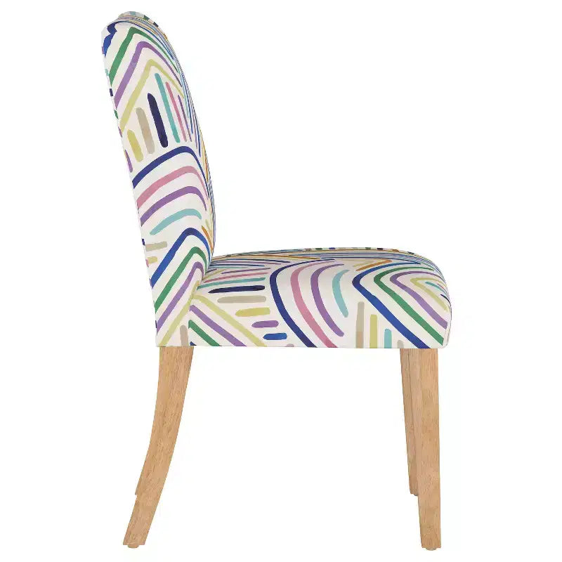 Chaise de salle à manger Skyline Furniture Hendrix à motifs ludiques