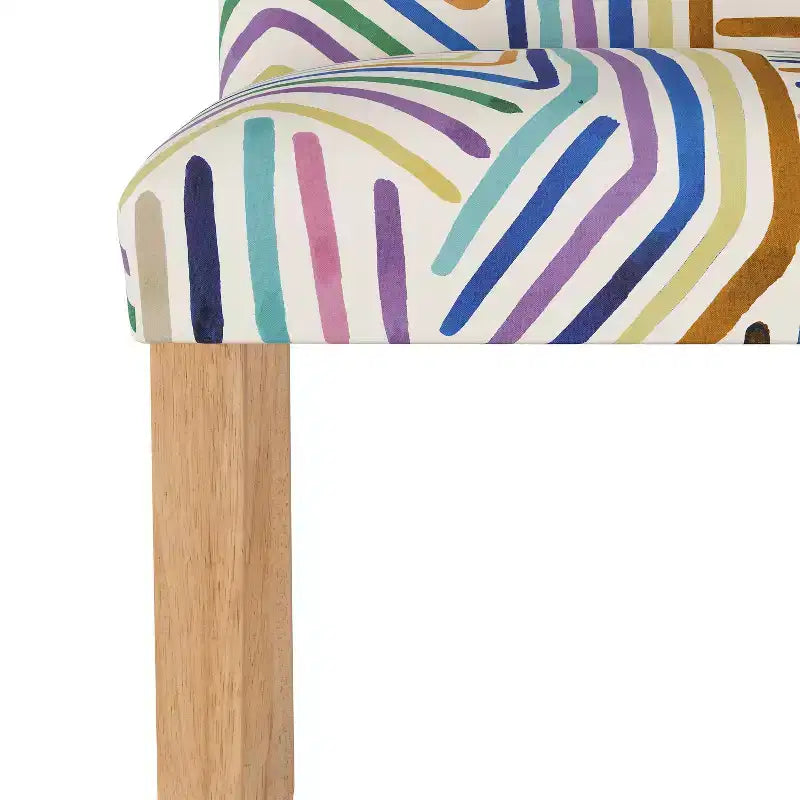 Chaise de salle à manger Skyline Furniture Hendrix à motifs ludiques
