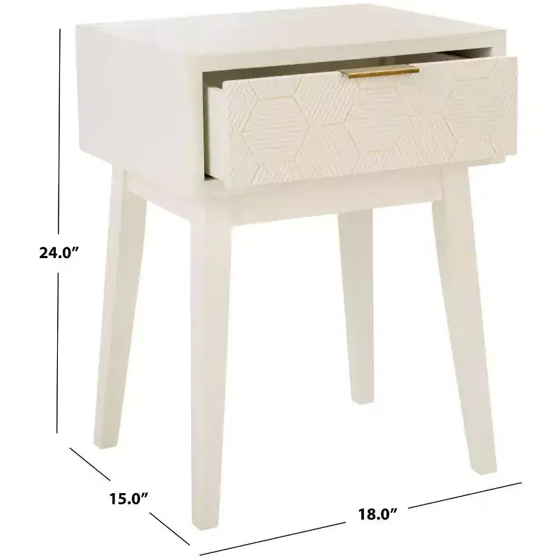 Table d'appoint à 1 tiroir Keya - ACC6601 - Safavieh