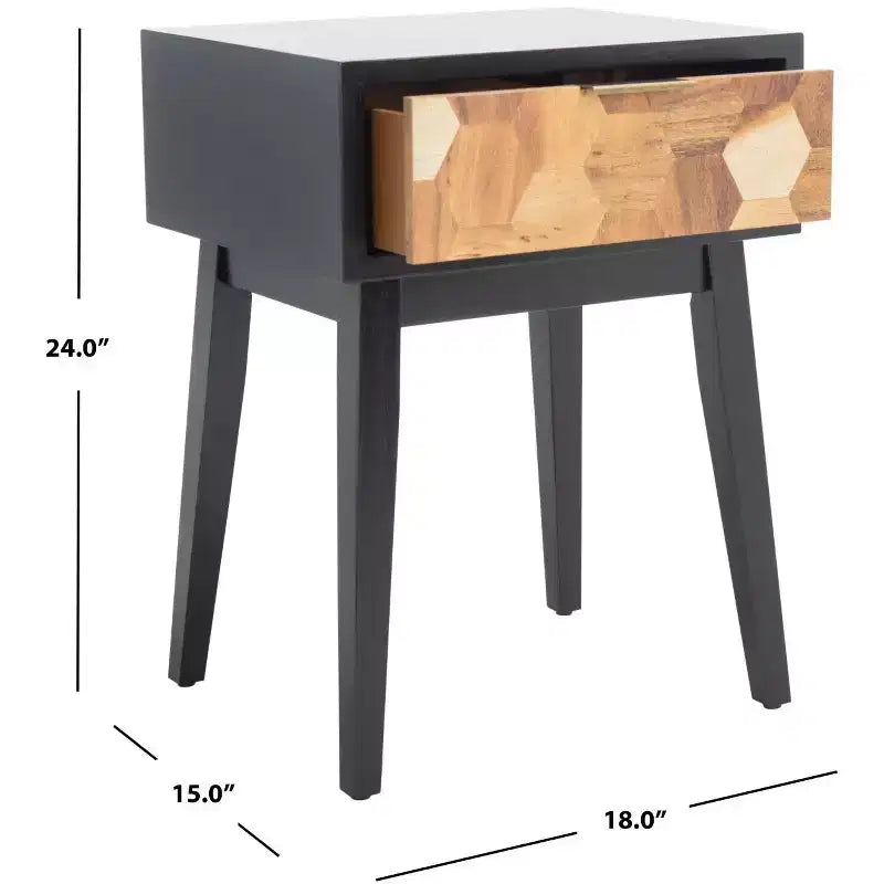 Nilo Table d'appoint 1 tiroir - ACC6600 - Safavieh