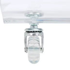 Chariot de bar en acrylique Rollins - BCT8006A - Transparent - Safavieh