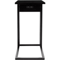 Portland Usb Side Table - ACC8003A - Black - Safavieh