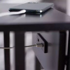 Table d'appoint USB Portland - ACC8003A - Noir - Safavieh